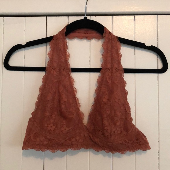 Free People Galloon Lace Halter Bra (Medium) - Picture 1 of 2
